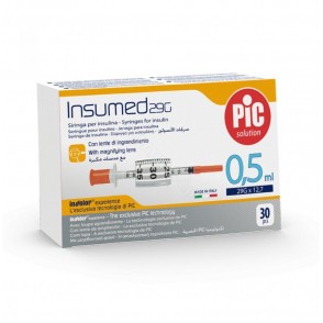 INSUMED 0,5ML G29 SERINGUE...